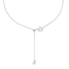 Thumbnail Image 2 of Michael Kors CZ & Sterling Silver Station Necklace