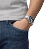 Thumbnail Image 4 of Tissot Seastar 1000 Men's Black Dial & Stainless Steel Bracelet Watch