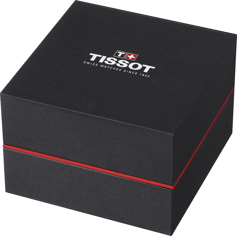 Tissot T-Race 45mm Men's Black Dial & Stainless Steel Watch