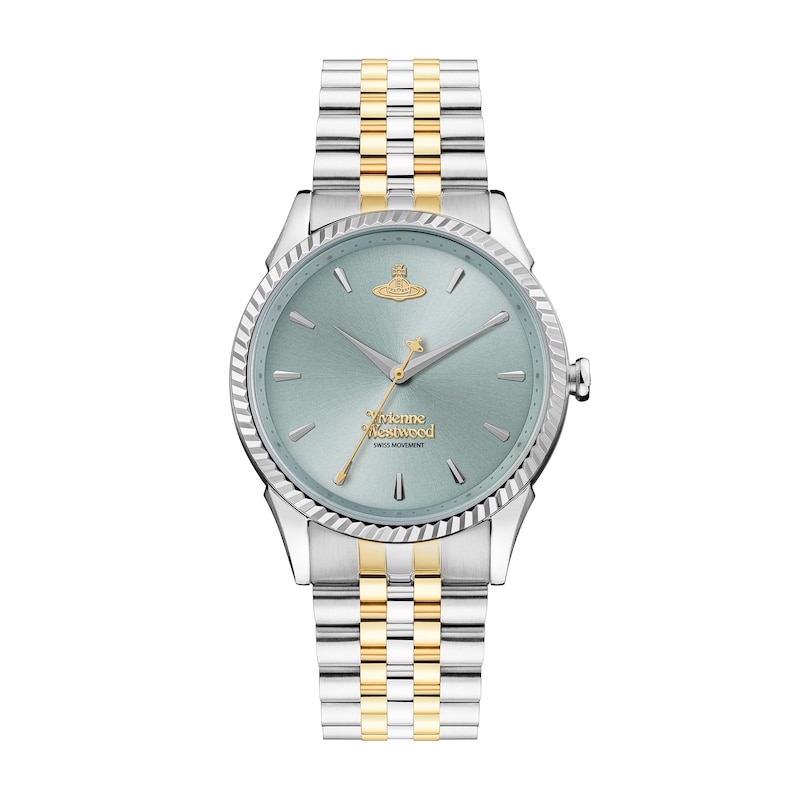 Vivienne Westwood Seymour Ladies' Blue Dial & Two-Tone Bracelet Watch