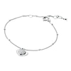 Thumbnail Image 0 of Michael Kors Sterling Silver 7 Inch Kors Love Heart Bracelet