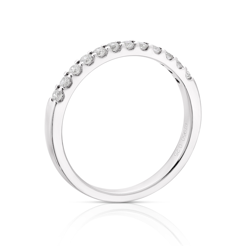 Platinum 0.25ct Diamond Ring