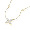 Thumbnail Image 2 of BLOOM Paris 18ct Yellow 1.48ct Lab Grown Diamond Marquise Station Necklace