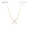 Thumbnail Image 1 of BLOOM Paris 14ct Yellow Gold 0.48ct Lab Grown Diamond Marquise Necklace