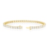 Thumbnail Image 3 of BLOOM Venice 14ct Yellow Gold 11.50ct Lab Grown Diamond Radiant Pavé Bracelet