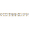 Thumbnail Image 2 of BLOOM The Tennis Collection 18ct Yellow Gold 5ct Lab Grown Diamond Tennis Bracelet