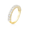 Thumbnail Image 2 of BLOOM Vienna 18ct Yellow 1.33ct Lab Grown Diamond Oval Cut Eternity Ring