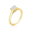 Thumbnail Image 2 of BLOOM Florence 18ct Yellow 1ct Lab Grown Diamond Heart Solitaire Ring