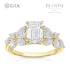 Thumbnail Image 1 of BLOOM Rome 18ct Yellow 2.74ct Lab Grown Diamond Marquise Floral Ring