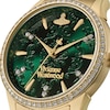 Thumbnail Image 2 of Vivienne Westwood Little Wallace Ladies' Quartz Green Dial Gold Stainless Steel Case & Bracelet