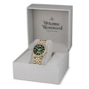 Thumbnail Image 7 of Vivienne Westwood Little Wallace Ladies' Quartz Green Dial Gold Stainless Steel Case & Bracelet