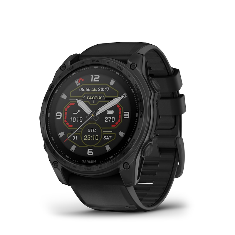 Main Image 1 of Garmin Tactix 8 51mm Solar Black Silicone Strap Smartwatch