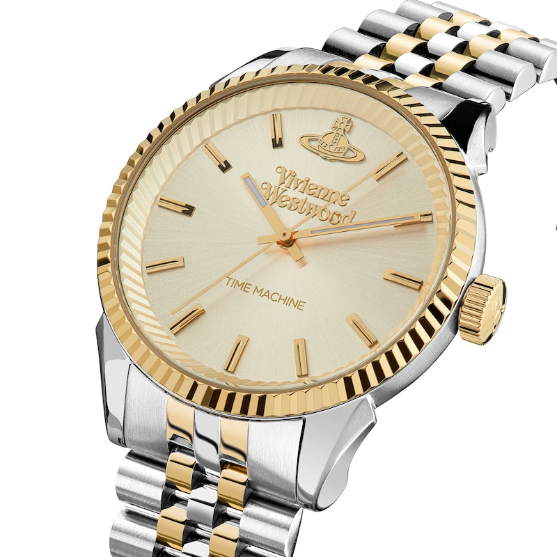Vivienne Westwood Seymour Two-Tone Bracelet Watch