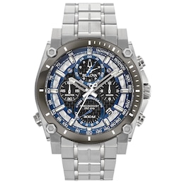 Bulova Precision Men's Stainless Steel Bracelet Watch