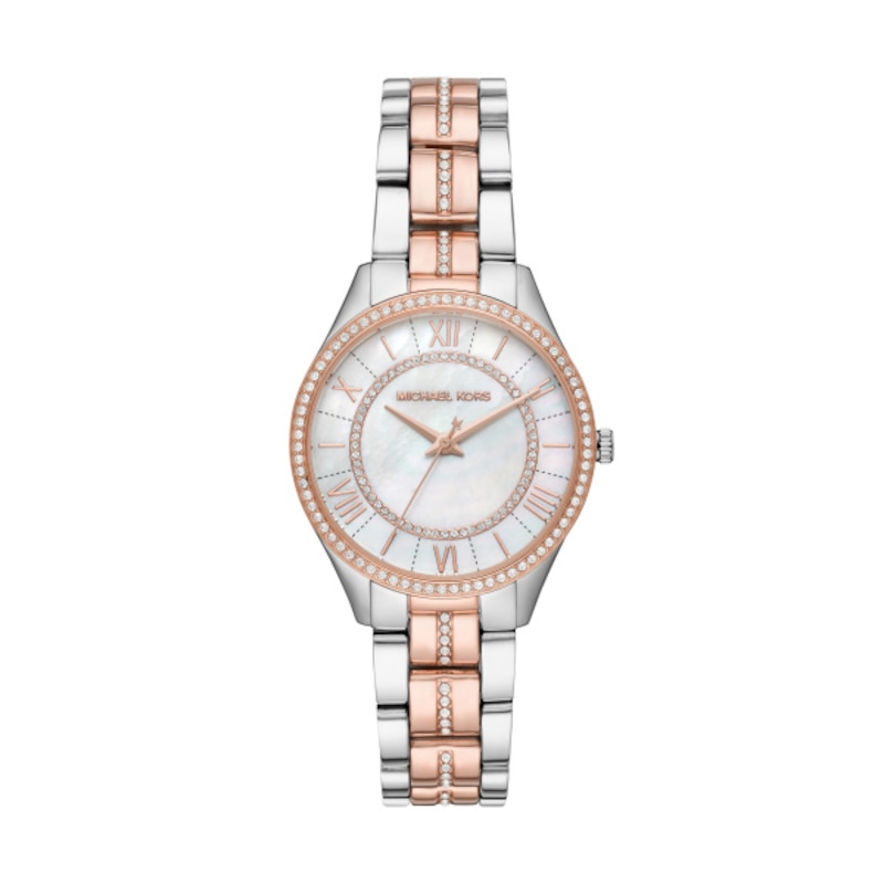 Michael Kors Mini Lauryn Ladies' Two-Tone Bracelet Watch