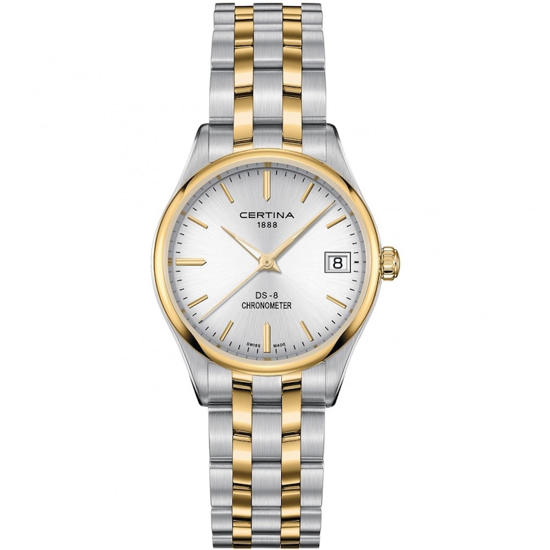 Certina Ladies' Two-Tone Stainless Steel Bracelet Watch
