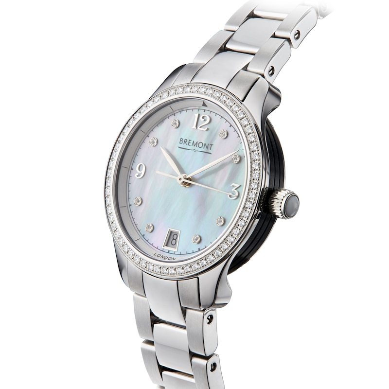 Main Image 2 of Bremont SOLO Lady K White Ladies' Stainless Steel Watch