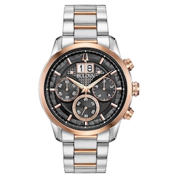 Bulova Sutton Men's Rose Two Tone Bracelet Watch