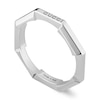Thumbnail Image 0 of Gucci Link to Love 18ct White Gold K-L Ring