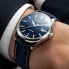 Thumbnail Image 5 of Frederique Constant Classics Men's Blue Leather Strap Watch