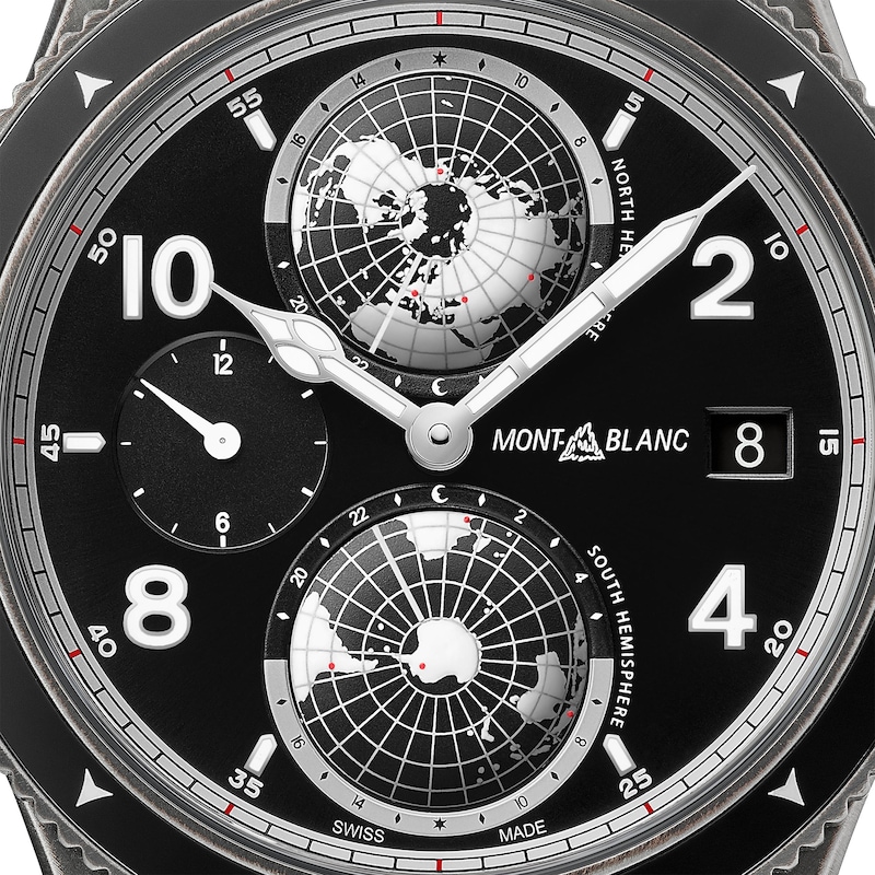 Montblanc 1858 Geosphere Ultrablack Limited Edition Watch