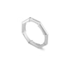 Thumbnail Image 0 of Gucci Link to Love 18ct White Gold O-P Ring