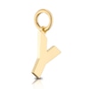 Thumbnail Image 1 of 9ct Yellow Gold 'Y' Initial Pendant (No Chain)