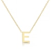 Thumbnail Image 0 of 9ct Yellow Gold Initial 'E' Necklet