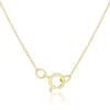 Thumbnail Image 1 of 9ct Yellow Gold Initial 'E' Necklet
