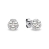 Thumbnail Image 3 of Yoko London 18ct White Gold Pearl & Diamond Earrings