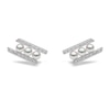 Thumbnail Image 1 of Yoko London 18ct White Gold Pearl & 0.21ct Diamond Earrings