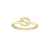 Thumbnail Image 1 of Gucci Interlocking 18ct Yellow Gold Ring J