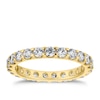 Thumbnail Image 0 of 18ct Yellow Gold 1.25ct Diamond Full Eternity Ring