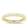 Thumbnail Image 1 of 18ct Yellow Gold 1ct Diamond Full Claw Set Eternity Ring