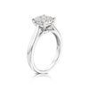 Thumbnail Image 1 of 18ct White Gold 0.25ct Total Diamond Cluster Ring