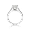 Thumbnail Image 2 of 18ct White Gold 0.25ct Total Diamond Cluster Ring