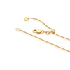 Thumbnail Image 3 of 9ct Yellow Gold 20&quot; Adjustable Bead Station Spiga Chain