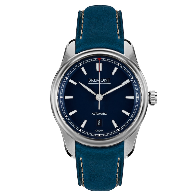 Main Image 1 of Bremont Airco Mach 3 Men's Blue Leather Strap Watch