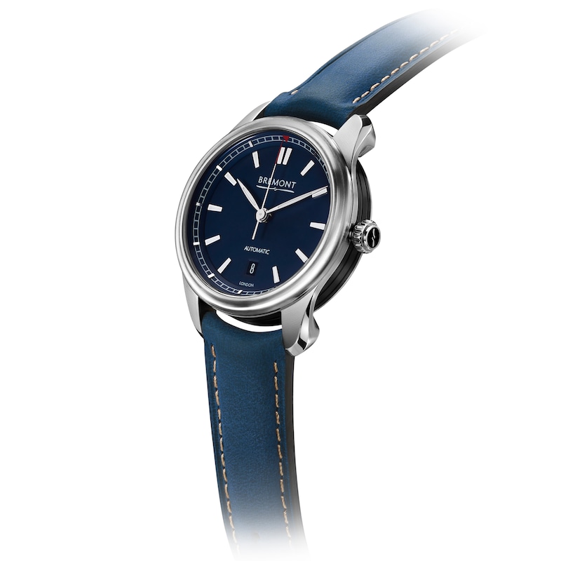 Main Image 2 of Bremont Airco Mach 3 Men's Blue Leather Strap Watch