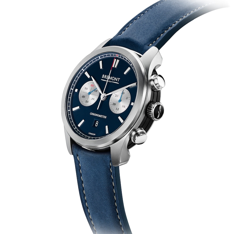 Main Image 2 of Bremont Alt1-C Men's Blue Leather Strap Watch