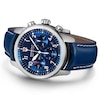 Thumbnail Image 3 of Bremont ALT-P2-JET Pilot Men's Blue Leather Strap Watch