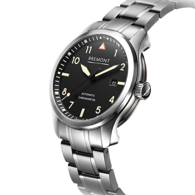 Main Image 2 of Bremont SOLO Black Men's Stainless Steel Bracelet Watch