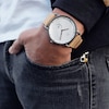 Thumbnail Image 5 of MVMT Revolver Men's Tan Leather Strap Watch