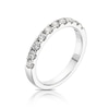 Thumbnail Image 2 of 18ct White Gold 0.50ct Diamond Claw Set Eternity Ring