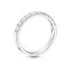 Thumbnail Image 3 of 18ct White Gold 0.50ct Diamond Claw Set Eternity Ring