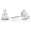 Thumbnail Image 1 of 18ct White Gold 0.50ct Diamond Pear Solitaire Earrings