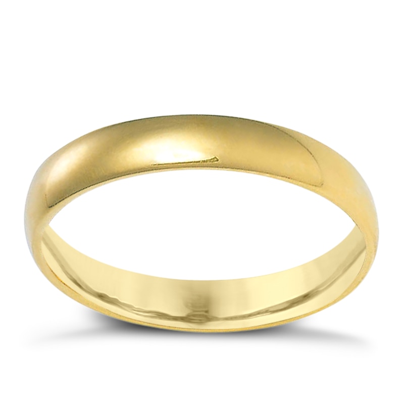 Main Image 1 of 14ct Yellow Gold Extra Heavyweight Court Ring 3mm