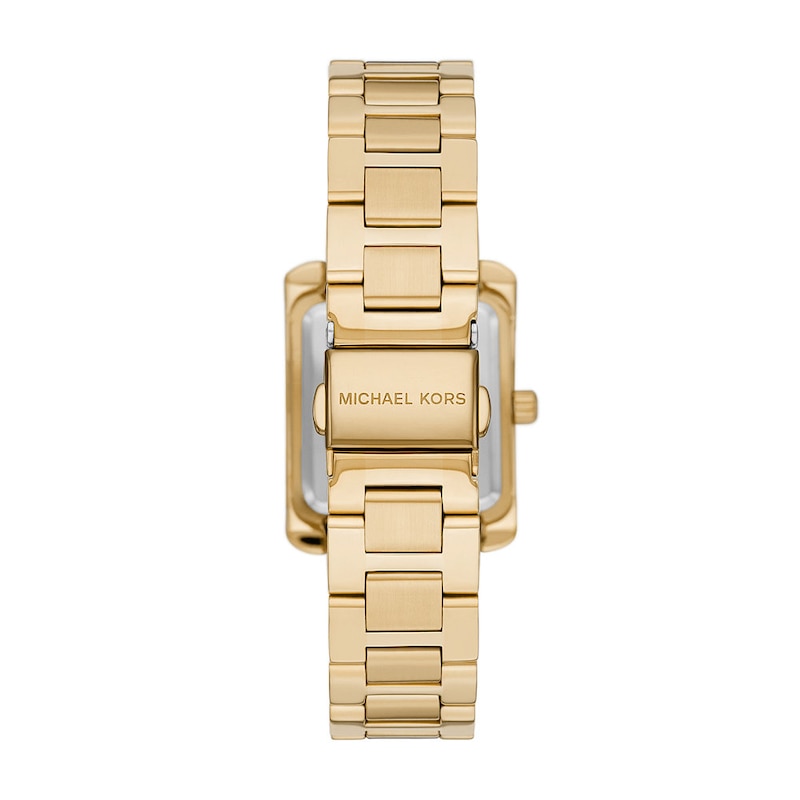 Michael Kors Emery Ladies' Yellow Gold-Tone Bracelet Watch