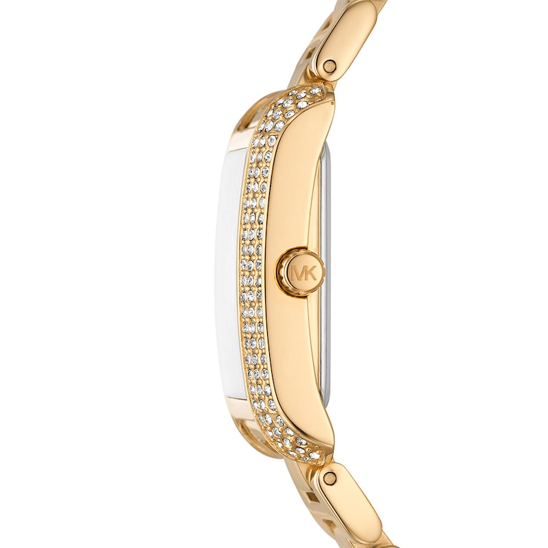 Michael Kors Emery Ladies' Yellow Gold-Tone Bracelet Watch