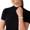 Thumbnail Image 3 of Michael Kors Emery Ladies' Yellow Gold-Tone Bracelet Watch
